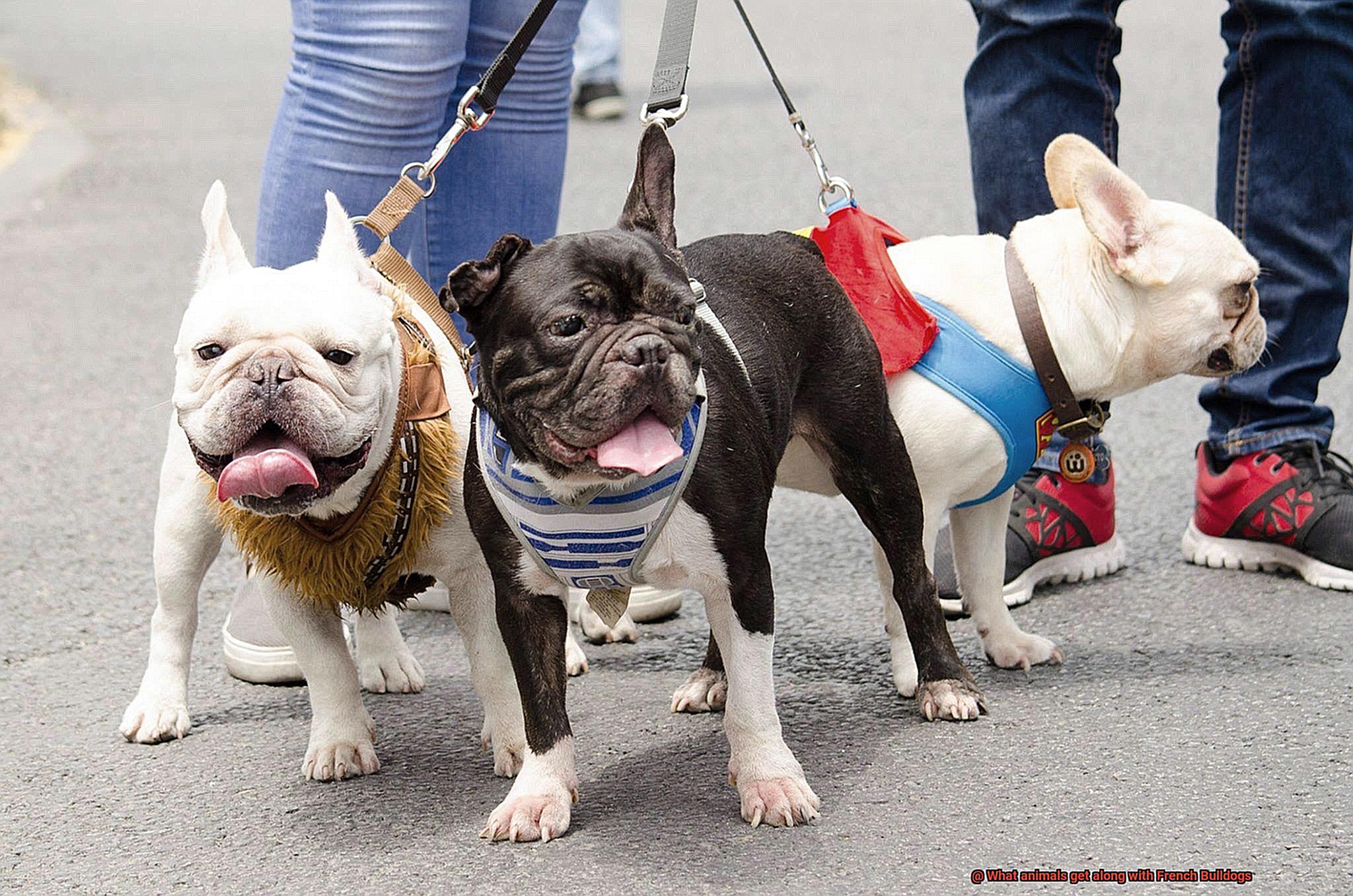 What animals get along with French Bulldogs-2