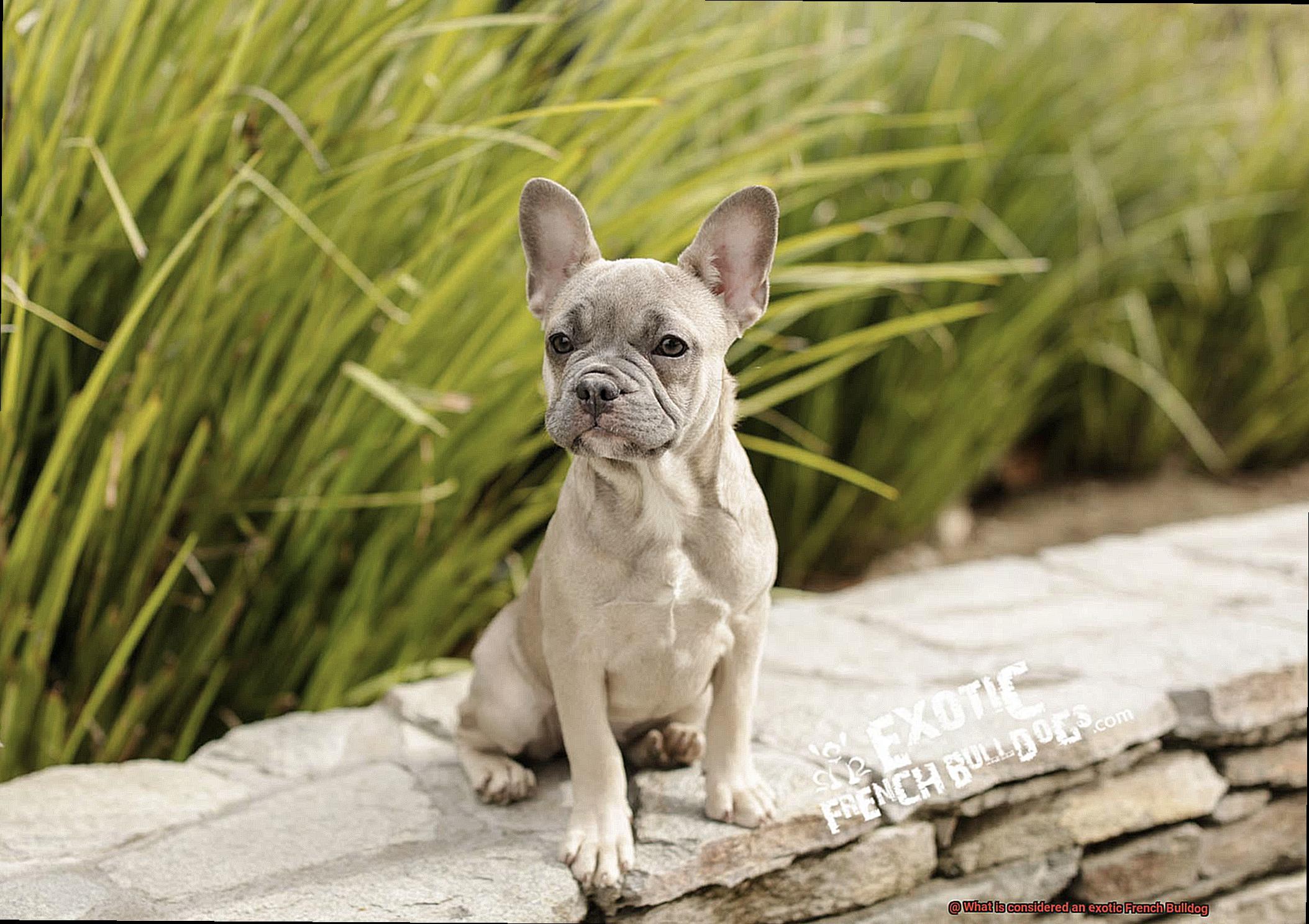 What is considered an exotic French Bulldog-9