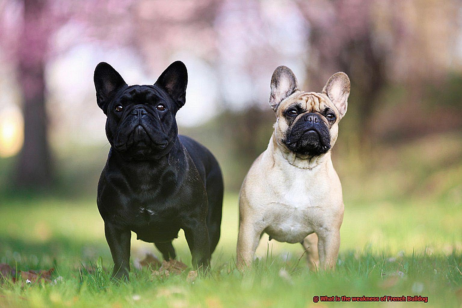 What is the weakness of French Bulldog-9